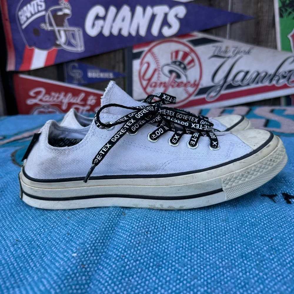Size M6.5/W8.5 - Converse Chuck 70 Gore-Tex Sneakers Mens Gray Shoes Low Top - Picture 2 of 7